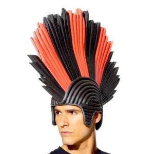 Chris March foam wig Mohawk